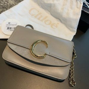 Chloè mini leather shoulder bag